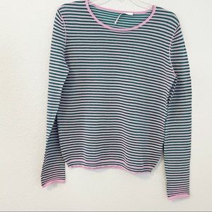 Dorothy Schumacher Light Stripe Metallic‎ Sweater